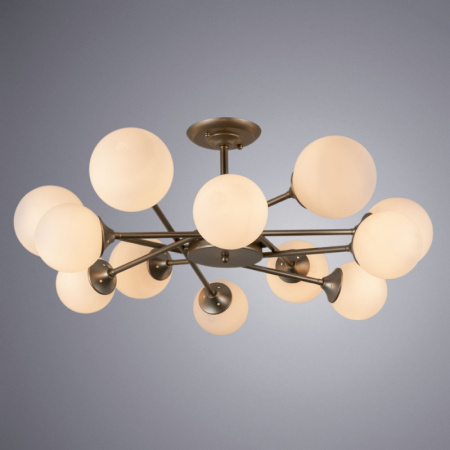 Люстры на штанге — Люстра на штанге ARTE Lamp A2703PL-12SG купить в  Люстры на штанге — Люстра на штанге ARTE Lamp A2703PL-12SG купить в