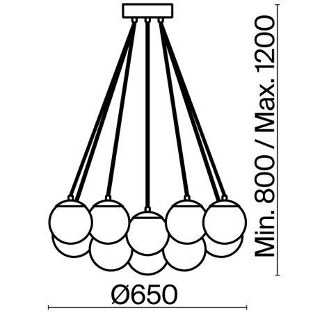 Люстры подвесные — Подвесная люстра Freya FR5231PL-13CH купить в 