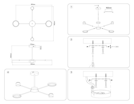 Люстры на штанге — Люстра на штанге Ambrella Light FL51631 купить в  Люстры на штанге — Люстра на штанге Ambrella Light FL51631 купить в