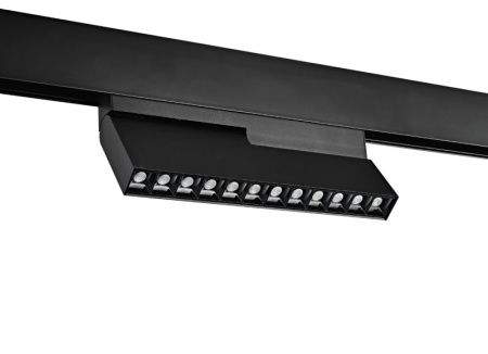 Трековые светильники — Светильник на шине Donolux DL18786/12M Black купить в 