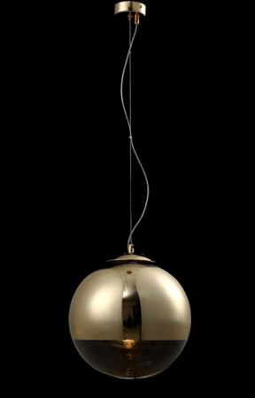 Подвесные светильники — Подвесной светильник Crystal Lux HELADO SP1 D300 GOLD купить в 