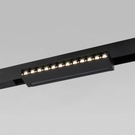 Трековые светильники — Светильник на шине Elektrostandard Slim Magnetic HL02 Трековый светильник 12W 4200K (черный) 85 купить в 