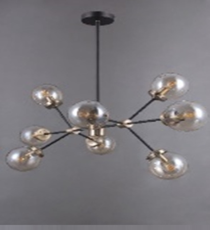 Потолочные люстры — 42506/8 черный купить в 