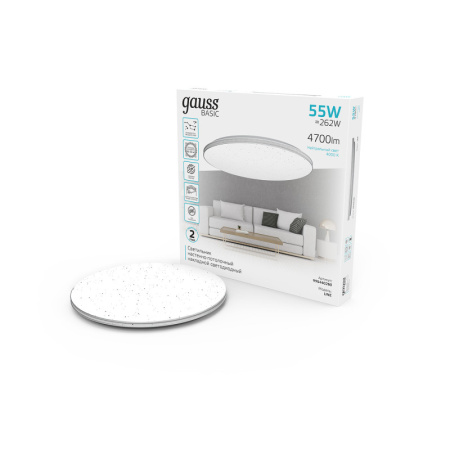 Накладные светильники — Накладной светильник Gauss 995440260 купить в 