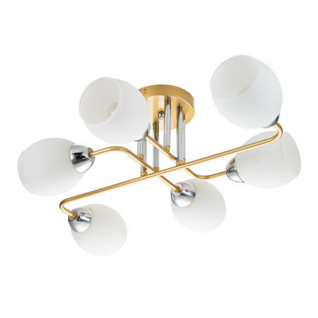 Люстры накладные — Накладная люстра Escada 1132/6P Gold купить в  Люстры накладные — Накладная люстра Escada 1132/6P Gold купить в