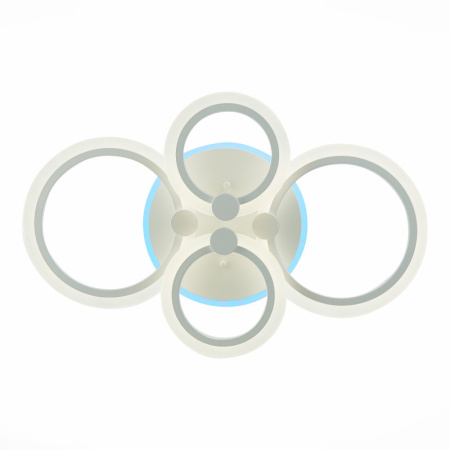 Люстры накладные — Накладная люстра Evoluce SLE500552-04RGB купить в  Люстры накладные — Накладная люстра Evoluce SLE500552-04RGB купить в