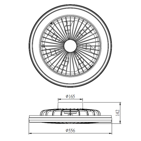 Накладные светильники — Накладной светильник Mantra 7862 купить в 