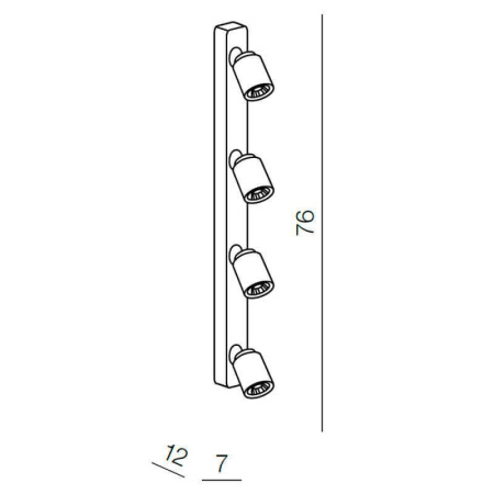 Споты — Спот Azzardo Tomi 4 PR AZ0665 купить в 