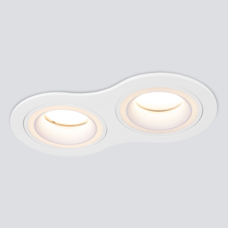 Встраиваемые точечные светильники — Встраиваемый светильник Elektrostandard 1081/2 MR16 белый купить в 