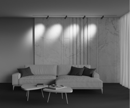 Трековые светильники — Светильник на шине Maytoni Technical TR211-1-12W3K-Z-B купить в 