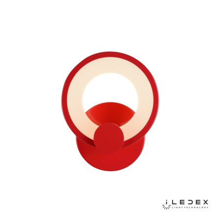 Настенные бра — Настенный светильник iLedex Ring A001/1 Red купить в  Настенные бра — Настенный светильник iLedex Ring A001/1 Red купить в