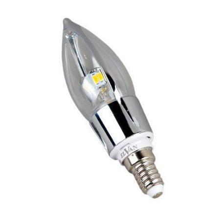 Светодиодные лампы — Лампа светодиодная Elvan E14 5W 3000K прозрачная E14-5W-3000K-Q100B-SL купить в  Светодиодные лампы — Лампа светодиодная Elvan E14 5W 3000K прозрачная E14-5W-3000K-Q100B-SL купить в