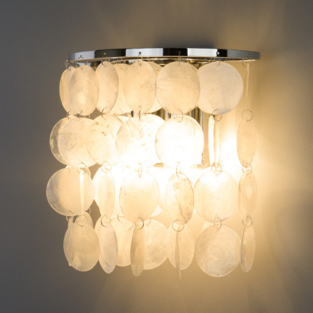 Настенные бра — Бра Eurosvet 60084/2 хром/перламутр купить в 