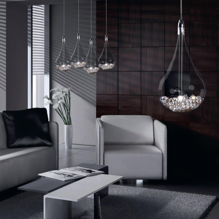 Подвесные светильники — Подвесной светильник Zumaline Perle P0226-01A-F4RK купить в 