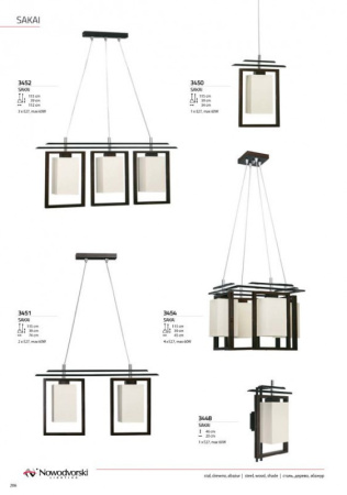 Подвесные светильники — Подвесной светильник Nowodvorski 3450 купить в 