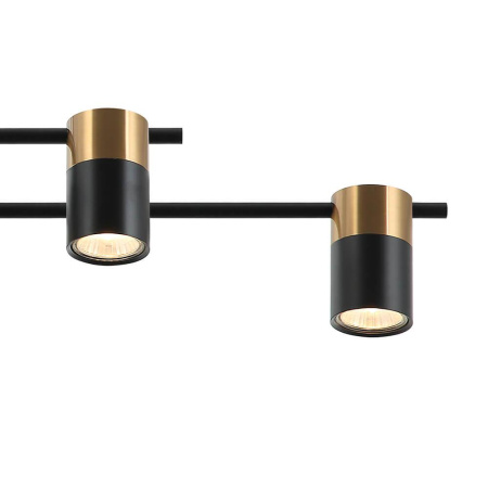 Потолочные люстры — Потолочная люстра Lumien Hall Trey LH4138/8CB-BR-BK купить в 