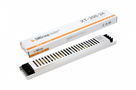 Блоки питания для светодиодных лент — Блок питания для светодиодной ленты SWG XT-200-24 купить в 
