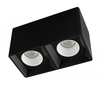 Накладные точечные светильники — Накладной светильник Denkirs DK3085-BK+WH купить в 