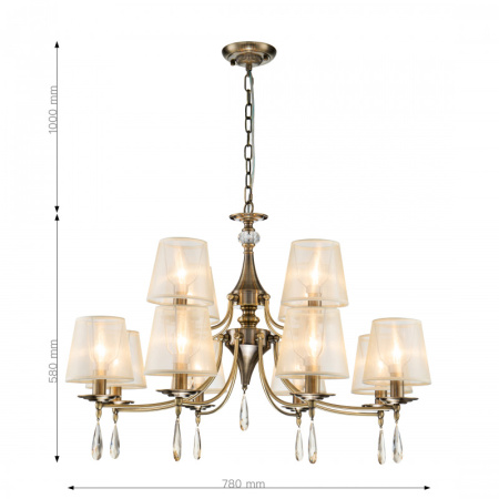 Люстры подвесные — Подвесная люстра F-Promo 2639-12P купить в 