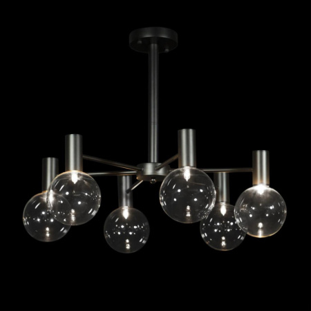 Люстры на штанге — Люстра на штанге LOFT IT 10045/6 Black купить в  Люстры на штанге — Люстра на штанге LOFT IT 10045/6 Black купить в