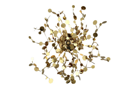 Настенные бра — Бра Crystal Lux GARDEN AP-PL3 D400 GOLD купить в 