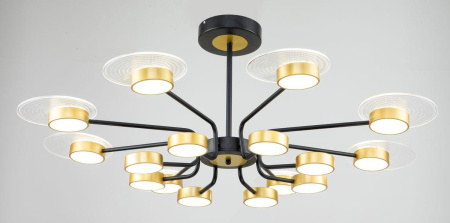 Потолочные люстры — Потолочная светодиодная люстра Escada Halo 10211/SG LED купить в 