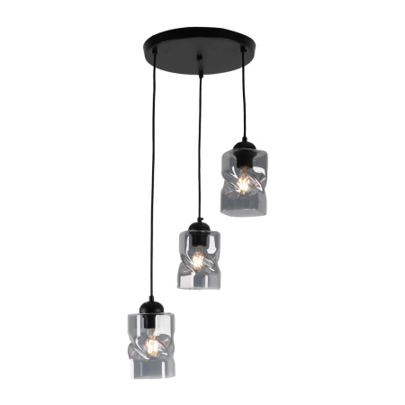 Люстры подвесные — Подвесная люстра IMEX MD.8807-3-P BK купить в 