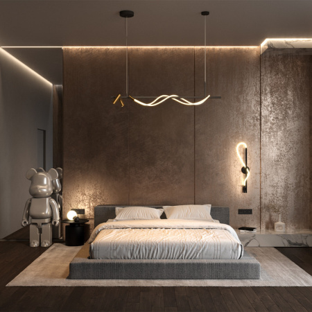 Подвесные светильники — Подвесной светильник Maytoni MOD166PL-L30GB3K купить в 