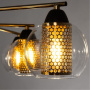 Люстры накладные — Накладная люстра ARTE Lamp A7045PL-8BK купить в  Люстры накладные — Накладная люстра ARTE Lamp A7045PL-8BK купить в