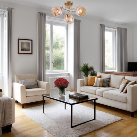 Люстры накладные — Накладная люстра Escada 1110/3PL купить в 