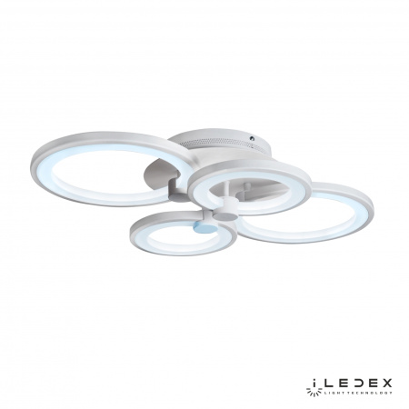 Свет для дома — Потолочная люстра iLedex Ring A001/4 WH купить в  Свет для дома — Потолочная люстра iLedex Ring A001/4 WH купить в