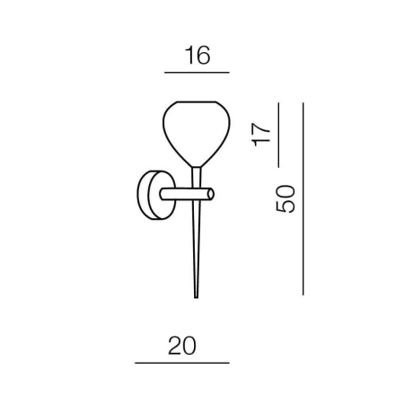 Потолочные светильники — Бра Azzardo Aga wall AZ1073 купить в  Потолочные светильники — Бра Azzardo Aga wall AZ1073 купить в