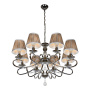 Люстры подвесные — Подвесная люстра iLamp Holiday RM6116/8CR купить в 