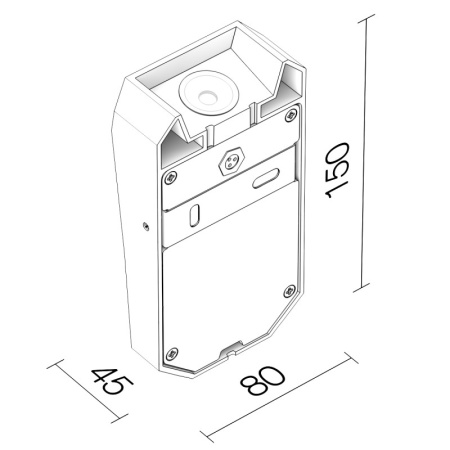 Уличные настенные светильники — Светильник настенный LeDron WWF1206-White IP65 купить в 
