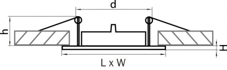 Встраиваемые точечные светильники — Встраиваемый светильник Lightstar 011940 купить в  Встраиваемые точечные светильники — Встраиваемый светильник Lightstar 011940 купить в