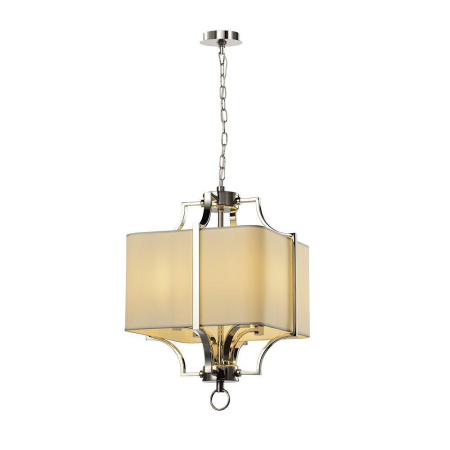 Люстры подвесные — Подвесная люстра Lumien Hall Адельфия LH1047/4P-NK-WT купить в 