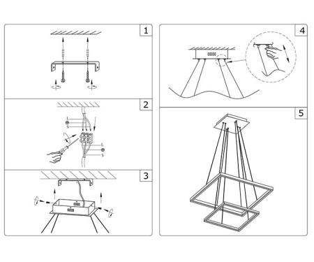 Подвесные светильники — Подвесной светильник Kink Light 08227,19(4000K) купить в 