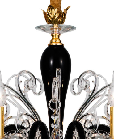 Люстры подвесные — Подвесная люстра Lumien Hall Лотер 2025/8H-BKGD купить в 