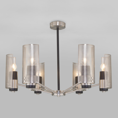 Люстры на штанге — Люстра на штанге Eurosvet 70139/6 никель купить в 