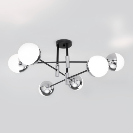 Люстры на штанге — Люстра на штанге Eurosvet 70129/6 хром купить в 