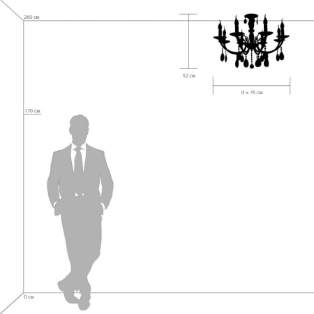 Люстры подвесные — Подвесная люстра Osgona Stregaro 694081 купить в 