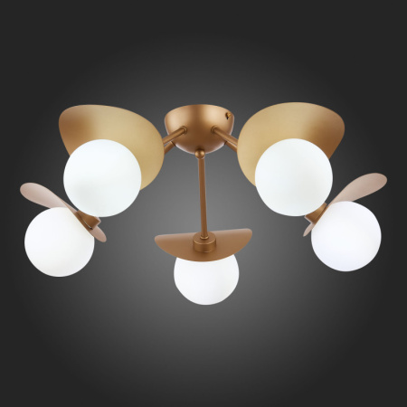 Люстры накладные — Накладная люстра Evoluce SLE220502-05 купить в 