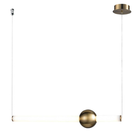 Подвесные светильники — Подвесной светодиодный светильник Lumien Hall Greniya LH8023/1PD-GD-WT купить в 