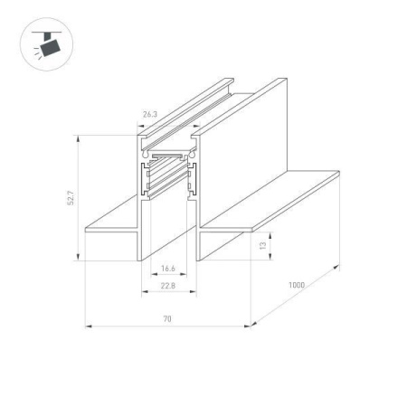 Шинопроводы — Шинопровод Arlight 041440 купить в  Шинопроводы — Шинопровод Arlight 041440 купить в