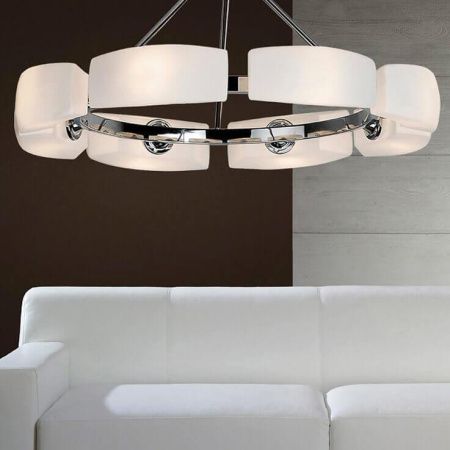 Люстры подвесные — Подвесная люстра Azzardo Fiona 8 AZ0154 купить в  Люстры подвесные — Подвесная люстра Azzardo Fiona 8 AZ0154 купить в