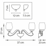 Настенные бра — Бра Lightstar 734627 купить в 