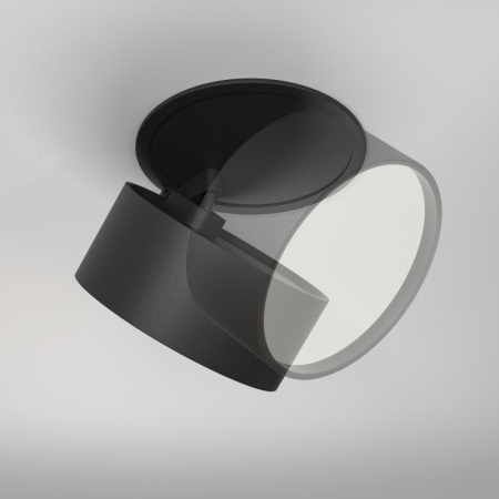 Встраиваемые точечные светильники — Встраиваемый светильник Maytoni Technical DL024-12W4K-B купить в 