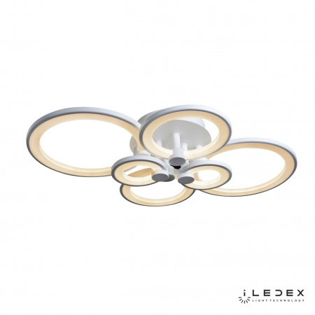 Свет для дома — Потолочная люстра iLedex Ring A001/6 WH купить в  Свет для дома — Потолочная люстра iLedex Ring A001/6 WH купить в