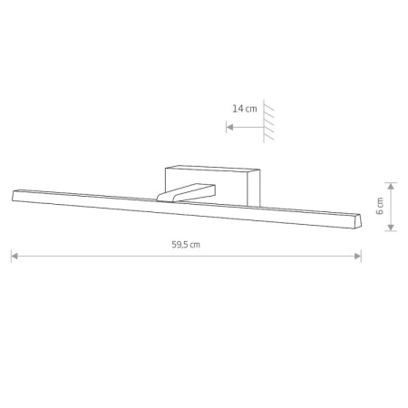 Светильники для картин и зеркал — Светильник для картин Nowodvorski 9350 купить в 
