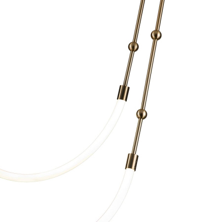 Подвесные светильники — Подвесной светодиодный светильник Indigo Corda 14010/2P Brass V000063L купить в  Подвесные светильники — Подвесной светодиодный светильник Indigo Corda 14010/2P Brass V000063L купить в